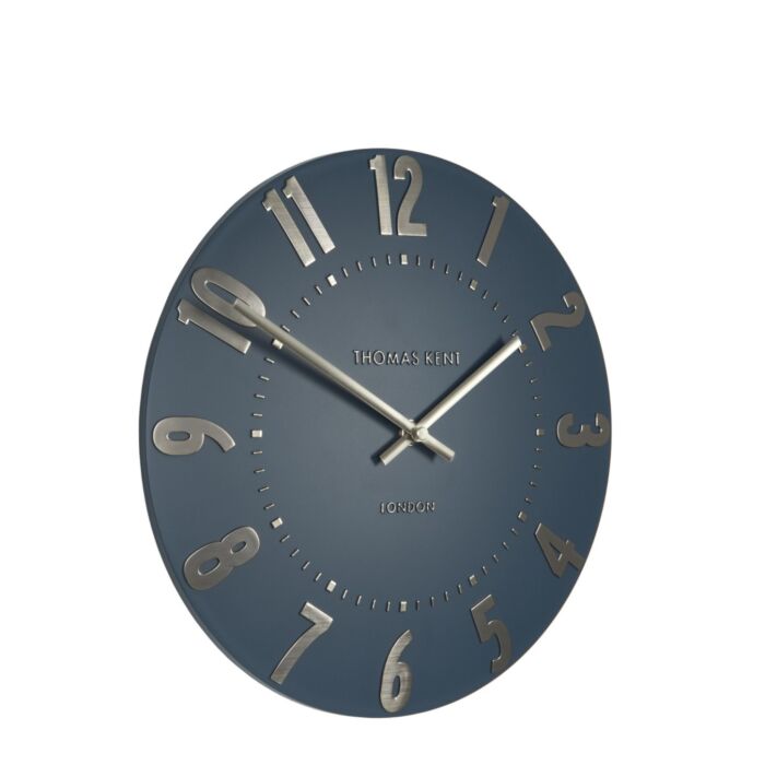 Thomas Kent - Mulberry Midnight Blue Small Wall Clock